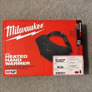 Milwaukee Heated Hand Warmer w/ battery and charger